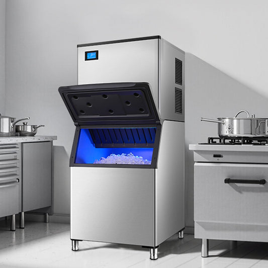 Vevor Commercial Ice Maker Head Unit Only 800 Lbs/Day Self-Cleaning Adjustable Ice Thickness New