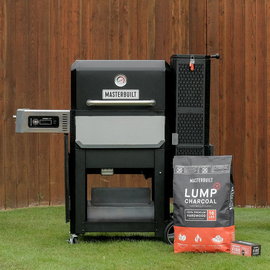 Masterbuilt Lump Charcoal Bundle  - 2 Pack and Fire Starters