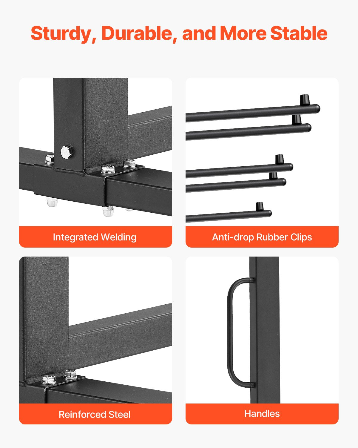 Vevor Folding Chair Rack Cart 800 Lbs Capacity Holds 84 Chairs or 12 Tables + 42 Chairs New