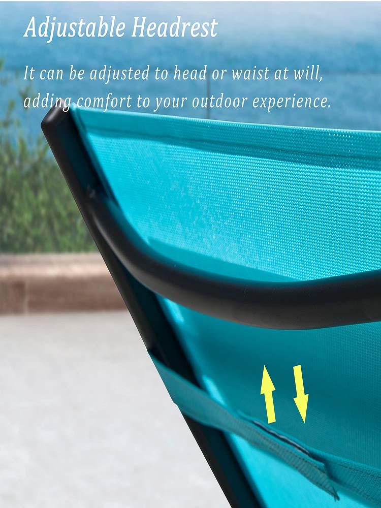OPEN BOX I PURPLE LEAF Patio Chaise Lounge Set Outdoor Beach Pool Sunbathing Lawn Lounger Recliner Chair Outside Chairs with Side Table Included