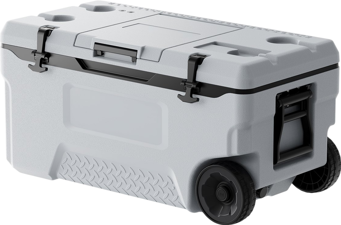Vevor Portable Cooler 74QT Insulated Wheeled 120 Can Capacity New